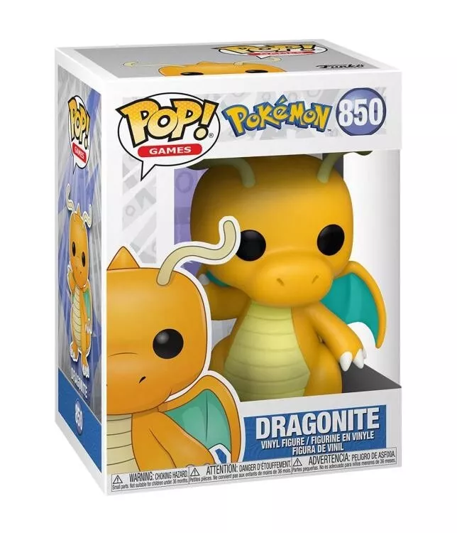 Funko Pop! Games: Pokemon - Dragonite 850